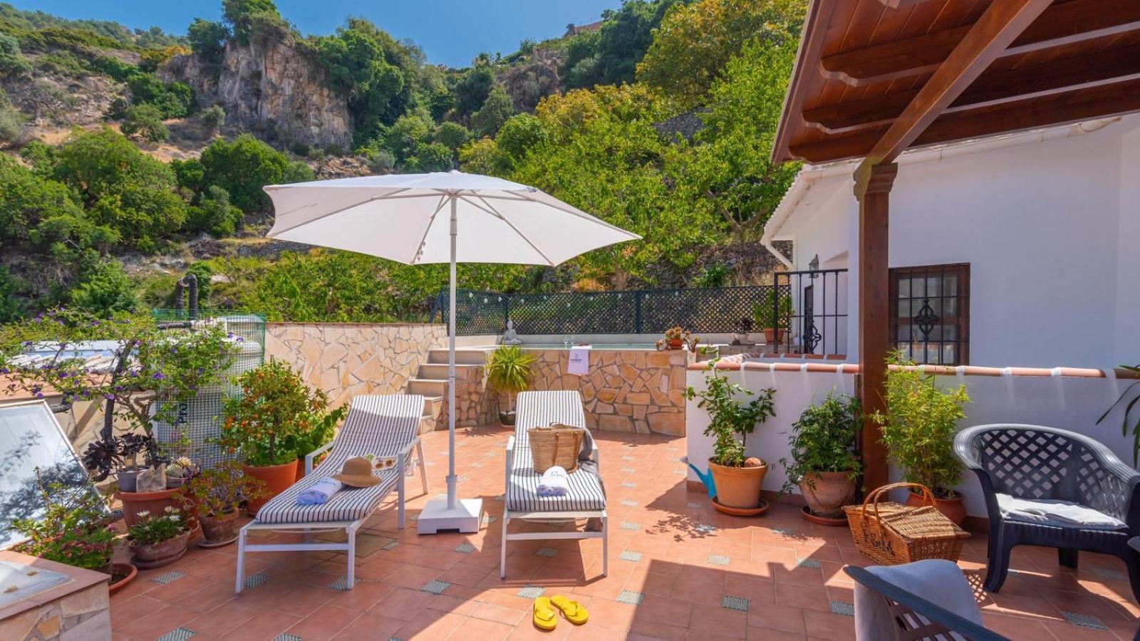 Casa Arcos De Almona Frigiliana By Ruralidays Villa Exterior foto